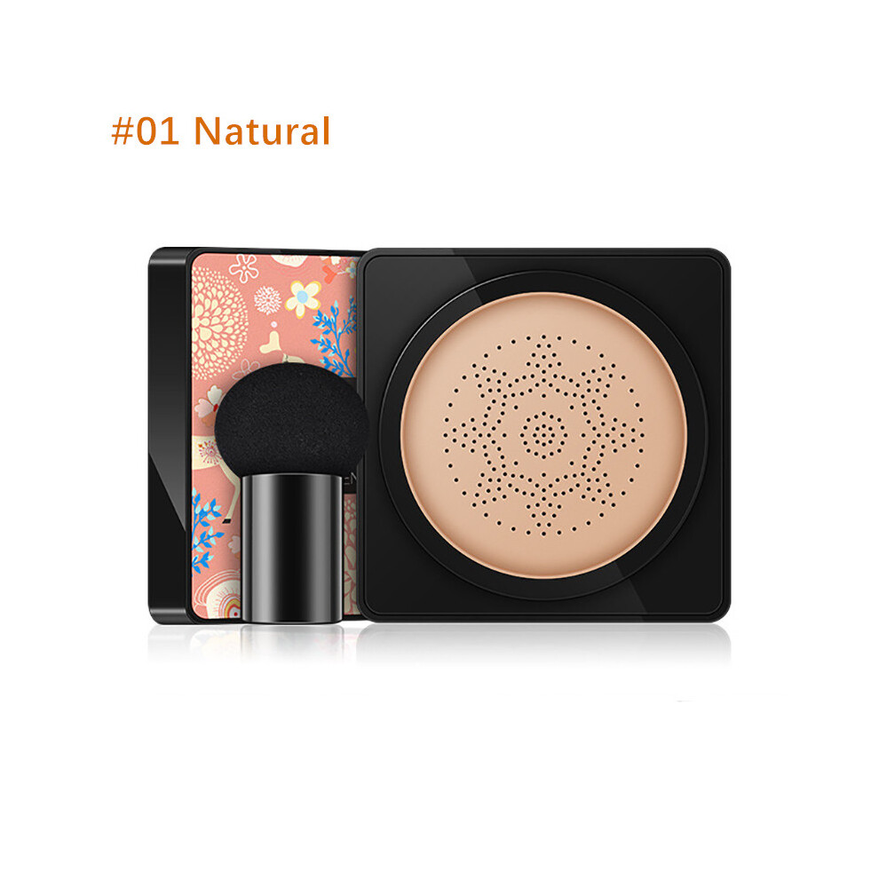 Cream (#01 Natural) Air Cushion Mushroom Head Bb Concealer Moisturizing Makeup Cosmetics