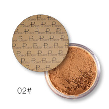 (02# Rocks) Pudaier Makeup Face Loose Powder Long Lasting Whitening Bronzer Contour Base Foundation Setting Powder