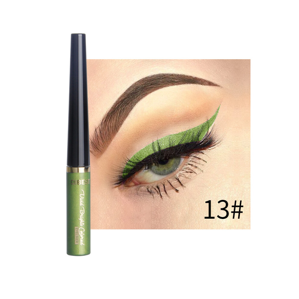 (#13) Qibest Waterproof Liquid Eyeliner Pencil Makeup Long-Lasting Eyebrow Eye Liner Cosmetics 110691483775