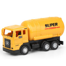 (Tank truck) Model Car Toys Excavator Dump Truck Bulldozer Digger Construction Vehicle for Kids & Children