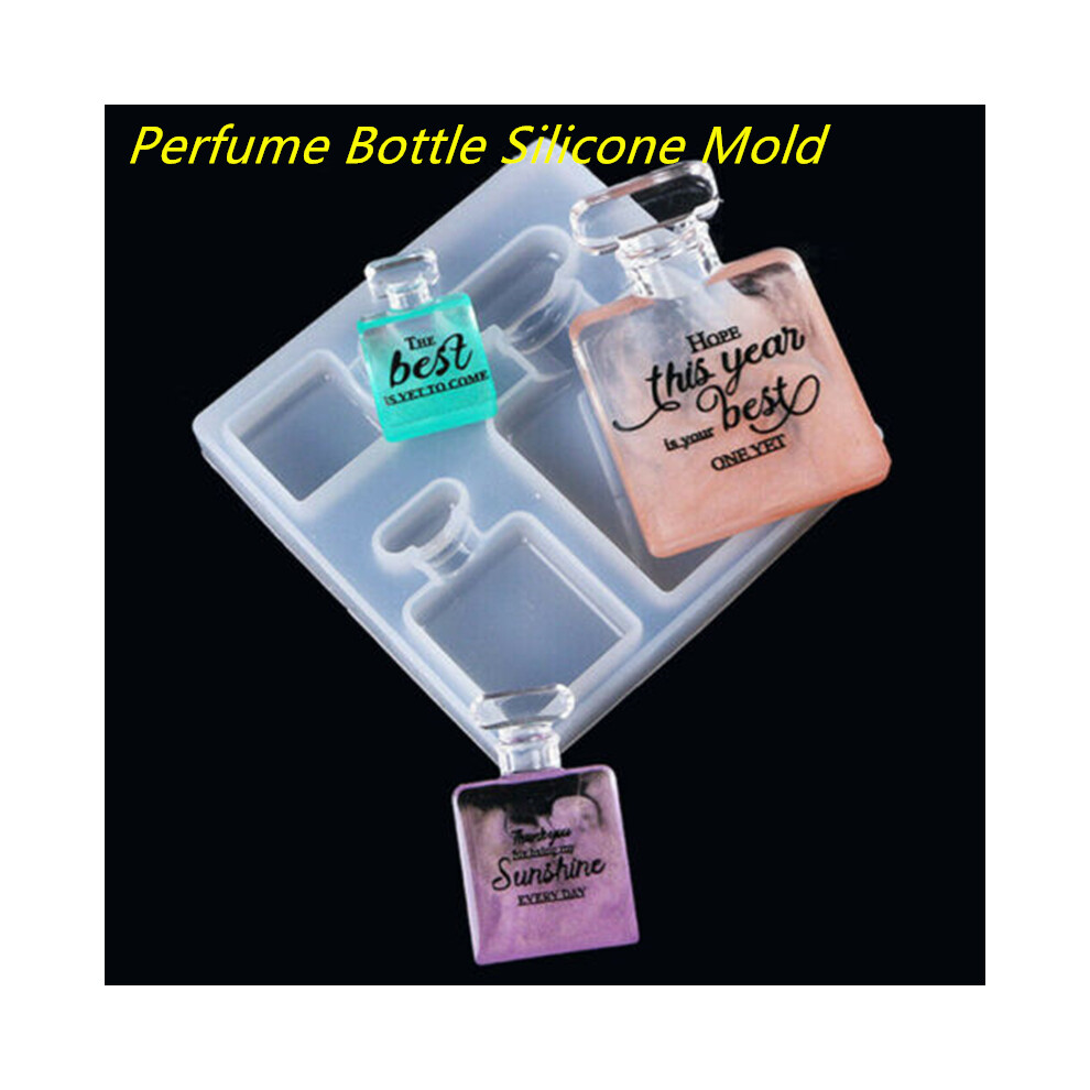 Silicone Mold for Perfume Bottle Pendant, Jewelry Resin Necklace, Epoxy Craft Making