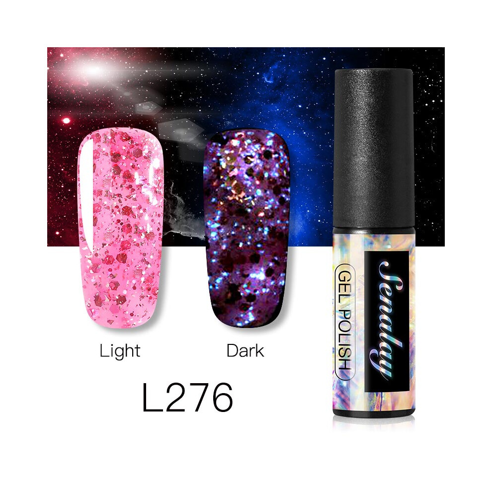 (L276) Senalay 5ML Nail Polish Gel Starry Sky Soak Off UV LED Manicure Lacquer Nail Art