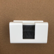 (White) Multifunctional Hair Collector Plastic Wall Mounted Shower Washable Collector Bathroom