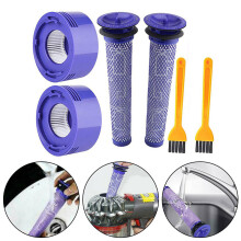 Replacement Filter Kit For Dyson V8 V7 Animal Absolute Cordless Vacuum Cleaner