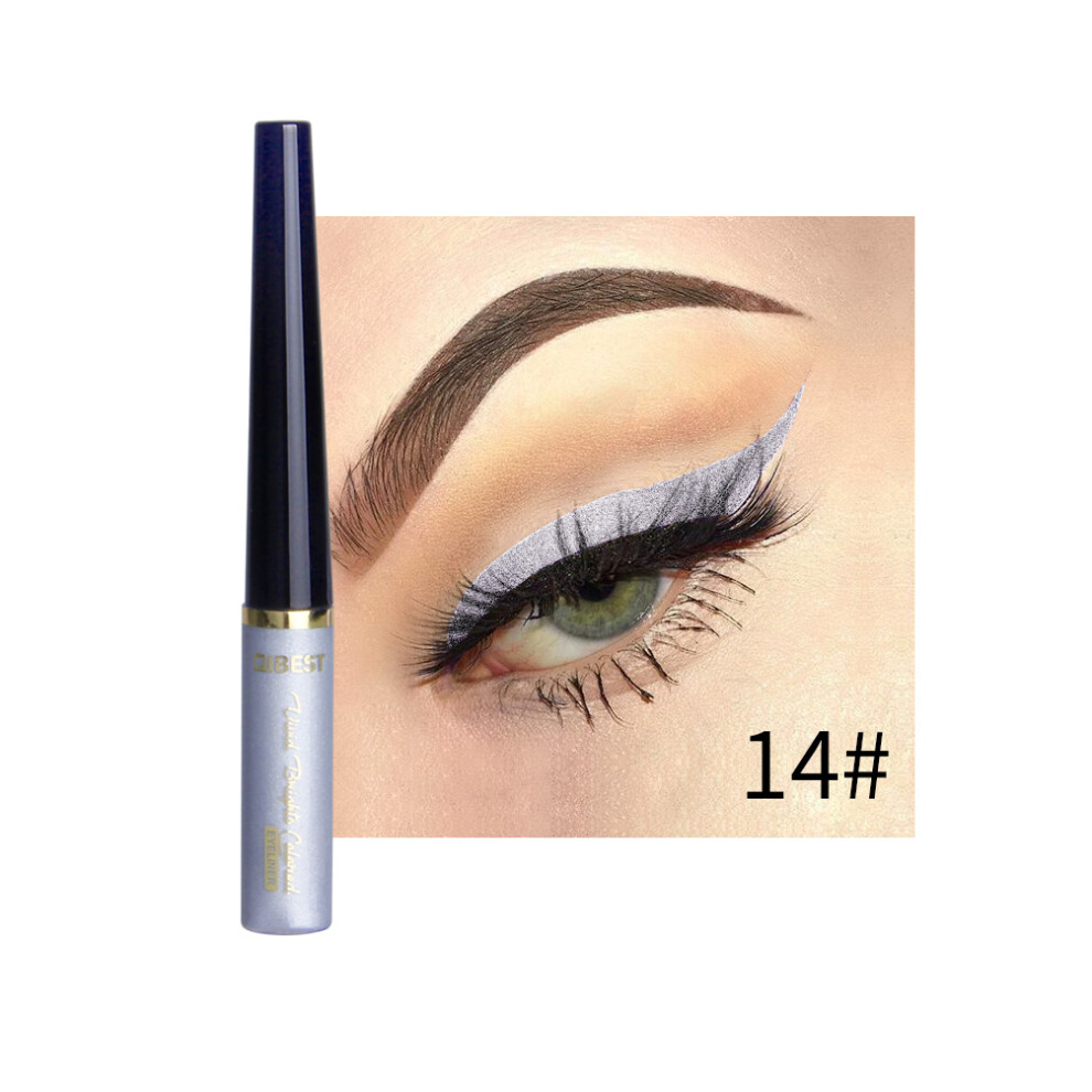 (#14) Qibest Waterproof Liquid Eyeliner Pencil Makeup Long-Lasting Eyebrow Eye Liner Cosmetics 110691483782