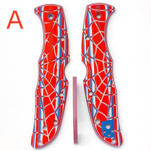 (A) DIY Custom G10 Handles for Spyderco Endura 4 Folding Knife - 1 Pair Accessory