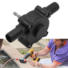 Household Hand Electric Drill Drive Self Priming Pump Oil Fluid Water Transfer Pump