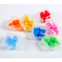10PAIRS Multicolor SILICONE SOFT EAR PLUGS ANTI NOISE SLEEP WORK STUDY REUSABLE