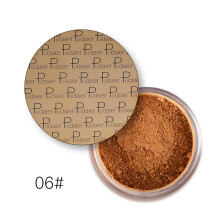 (06# Mountain) Pudaier Makeup Face Loose Powder Long Lasting Whitening Bronzer Contour Base Foundation Setting Powder