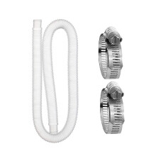 (White 1pc) Replacement Hoses 32mm Swimming Pool Pipe Pump Filter Heater Accessories