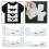 4PCS T-Shirt Ruler Guide Centering HTV Alignment Tool for Cricut vinyl Decals 1