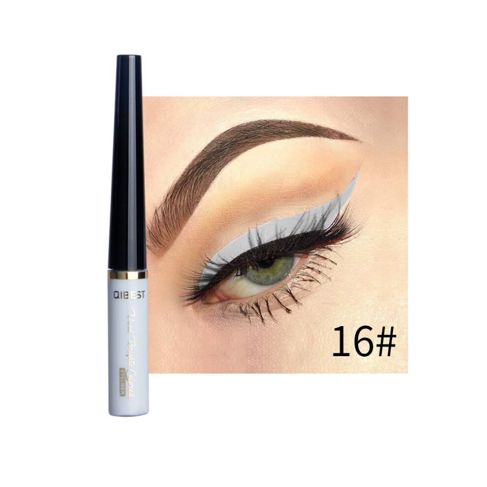 (#16) Qibest Waterproof Liquid Eyeliner Pencil Makeup Long-Lasting Eyebrow Eye Liner Cosmetics 110691483805