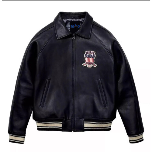 Avirex Bomber American Flight Leather Jacket New