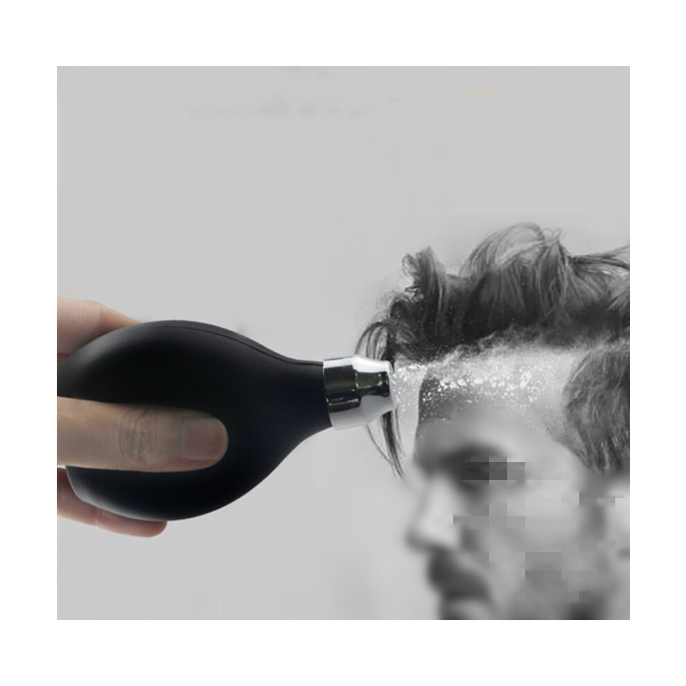 Silicone Refillable Hair Fibers Powder Spray Bottle Dispenser for Salon Home Use