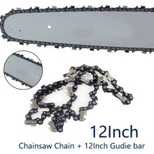 12Inch 3/8" LP 44 Drive Links Saw Chain Guide Plate for Stihl MS180 MS181