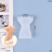 (1154??04??) Human Body Silicone Candle Mold Male Female Human Shape Aromatherapy Plaster Mould DIY