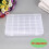 (36 Compartment) Clear Plastic Jewelry Organizer Box with Multiple Compartments Storage Case 1