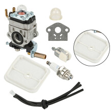 Carburetor For Echo SRM2400 SRM2601 SRM2610 PE2601 Walbro WYJ220-1 Fuel Line Kit