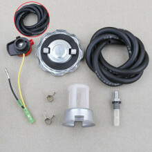 Replacement Fuel Gas Tank Cap Kit for Honda GX160 GX200 GX270 Engine Off Switch Spare Parts