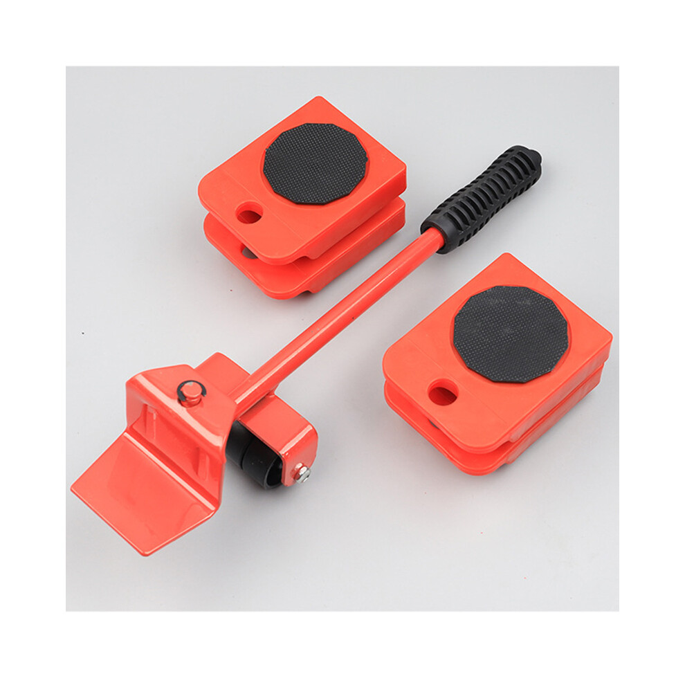 5Pcs Professional Furniture Transport Lifter Moving Tools Wheel Bar Mover Roller 320997795711