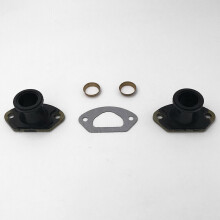 2 Set Chainsaw Exhaust Intake Manifold Ring Gasket For 45CC 4500 52CC 5200 58CC