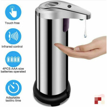 Stainless Steel Automatic Soap Dispenser Touchless Smart Infrared Motion Sensor
