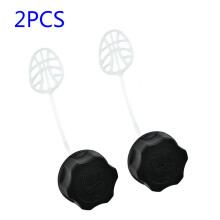 2PCS Black Plastic Fuel Tank Cap for Various Strimmer Hedge Trimmer Brush Cutter