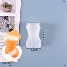 (1160??07??) Human Body Silicone Candle Mold Male Female Human Shape Aromatherapy Plaster Mould DIY