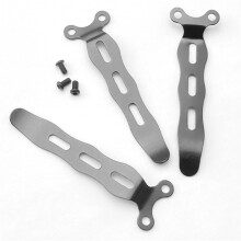 Suitable for personal DIY  Folding Knife Deep Carry Pocket Back Clip With Screws