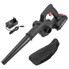 Cordless Leaf Blower 48V - High Power, Adjustable Speed, Rechargeable Vacuum for Garden and Lawn EU Plug