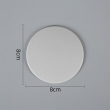 (Gray) Wall Protectors Door Handle Crash Pads Anti-Collision Silicone Rubber Shock Bumper Pad