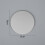 (Gray) Glossy Silicone Door Handle Crash Bumper Buffer Pad Wall Protector Anti-Collision Mat 1