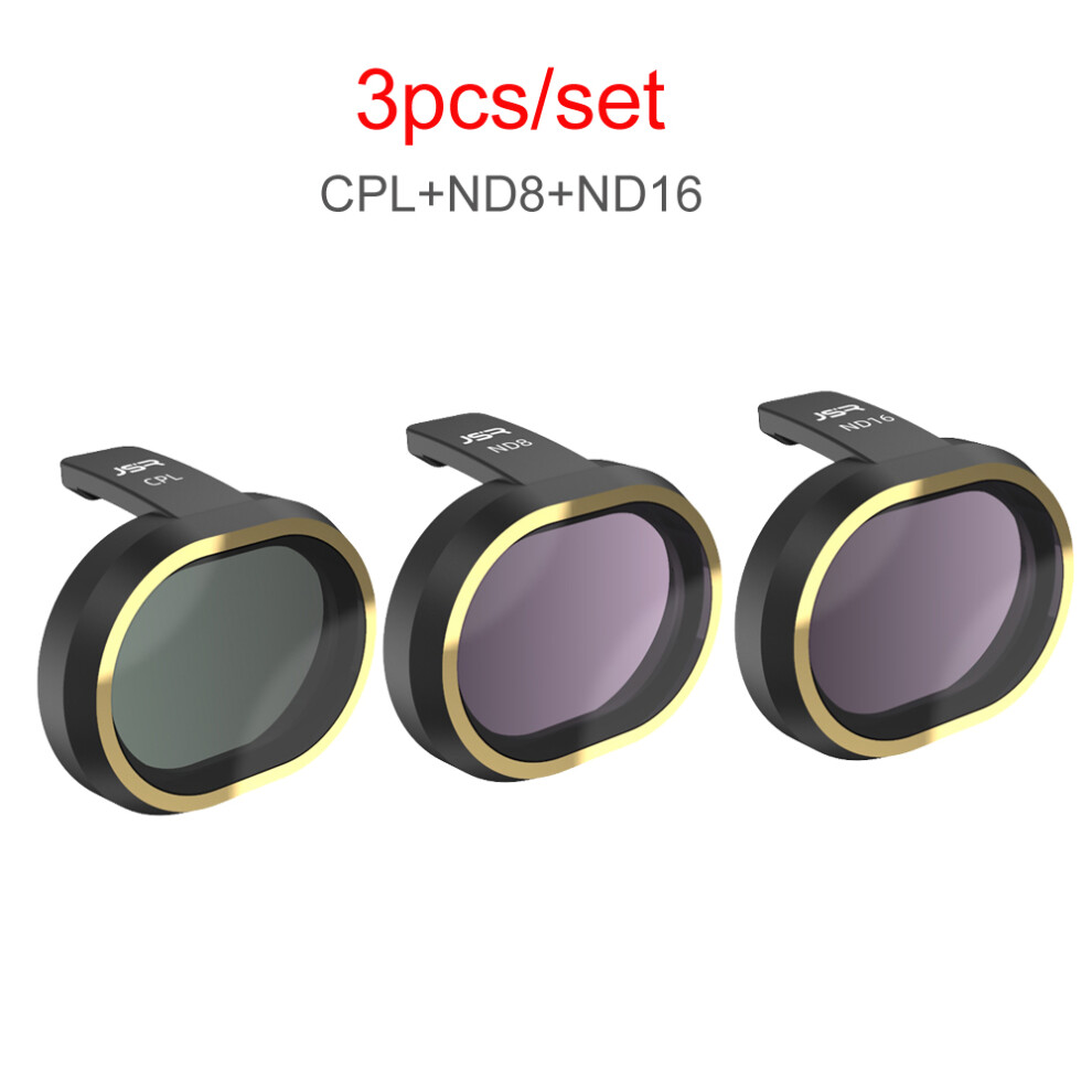 (3Pcs/Set (Cpl+Nd8+Nd16)) X8 Mini Drone Filters Cpl Nd8 Nd16pl Camera Lens Set For Fimi X8 Mini Quadcopter 110691470805