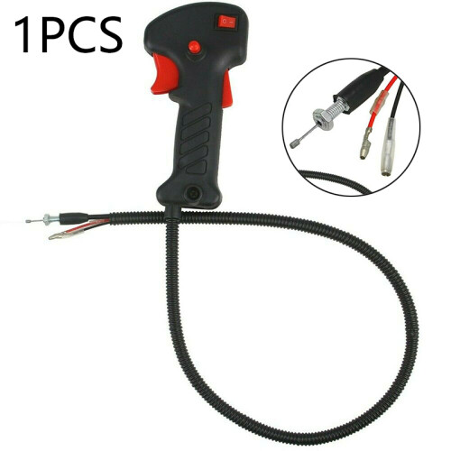 Handle Switch Throttle Trigger Cable Kit Spare Parts For Strimmer Trimmer 19mm