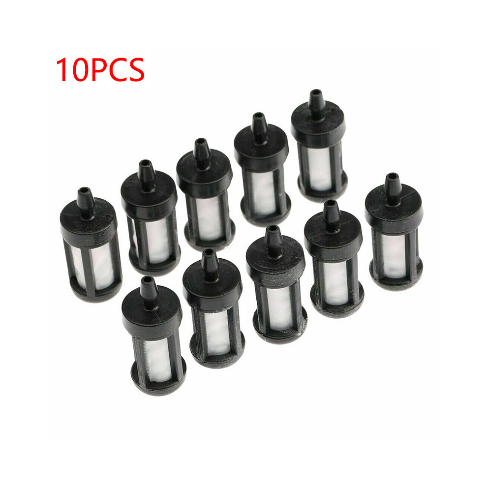10Pcs Fuel Filters For Zama Stihl Poulan Husqvarna Trimmer Brush Cutter Parts 113121532678