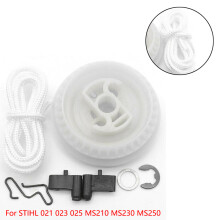 Recoil Starter Rope Pulley Pawl Kit For Stihl 021 023 025 MS210 MS230 MS250