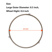 (Large) Microwave Oven Glass Turntable Bracket Base Tray Rotating Ring Support Roller