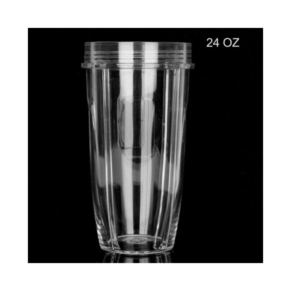 (24 oz) 900W Large Universal Replacement Cups Mug for Nutribullet Blender 18oz/24oz/32oz