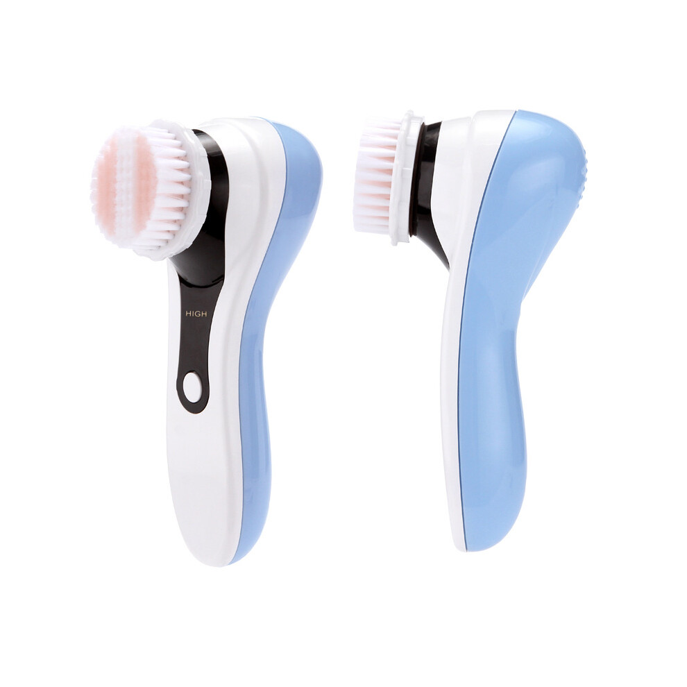 Blue (Blue) 5 In 1 Multifunctional Beauty Electric Cleansing Brush And Facial Massager