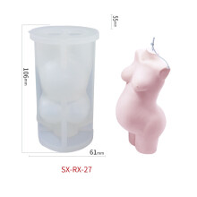 (SX-RX-27) Woman Nude Body Silicone Mold Human Body Shape Soap Candle Cake Decoration Epoxy Resin Casting Mould DIY Craft Decor