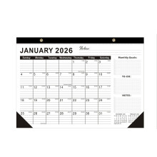 2026-2027 Wall Calendar Planner With Unlined Daily Blocks-005