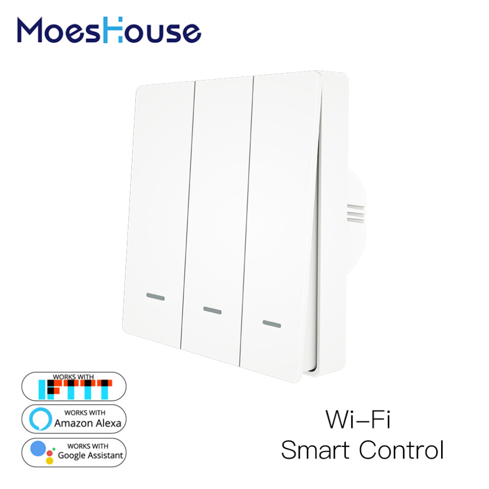 (??É«3Â·) Zigbee Smart Key Switch Mobile App Control Zigbee Graffiti Smart Switch Panel Single Zero Fire 320997800781
