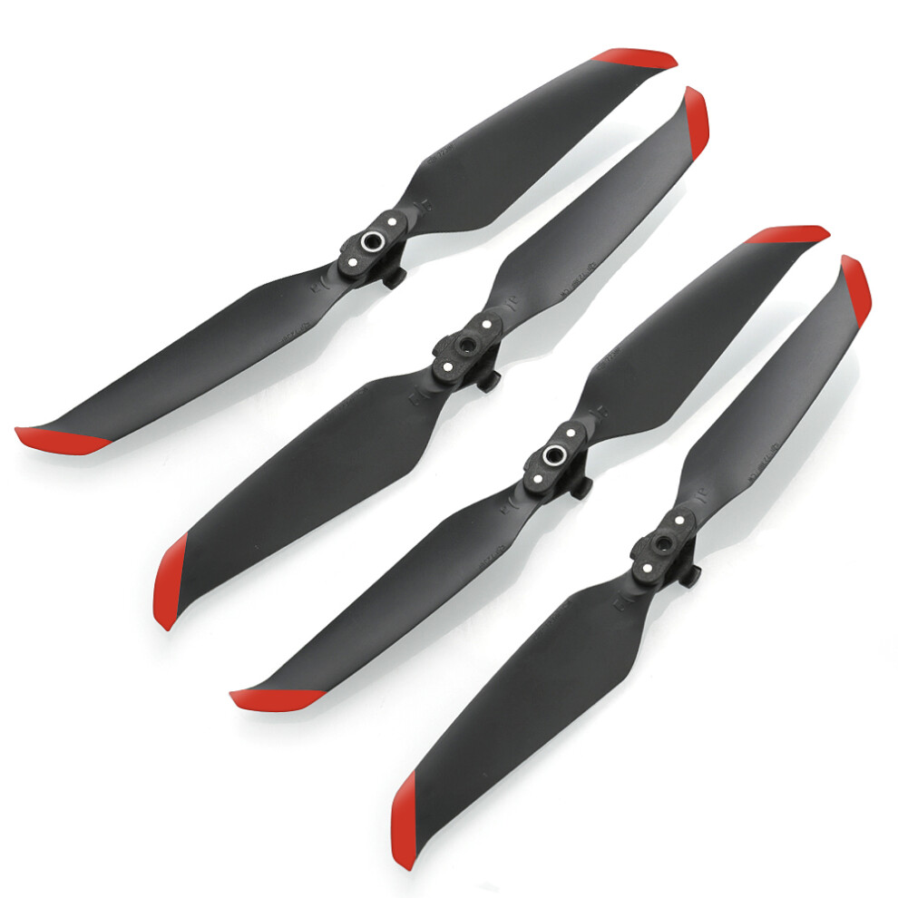 (Red) 4Pcs 7238F Low-Noise Propellers Quick Release For Dji Air 2S /Mavic Air 2 Drone 110691469144