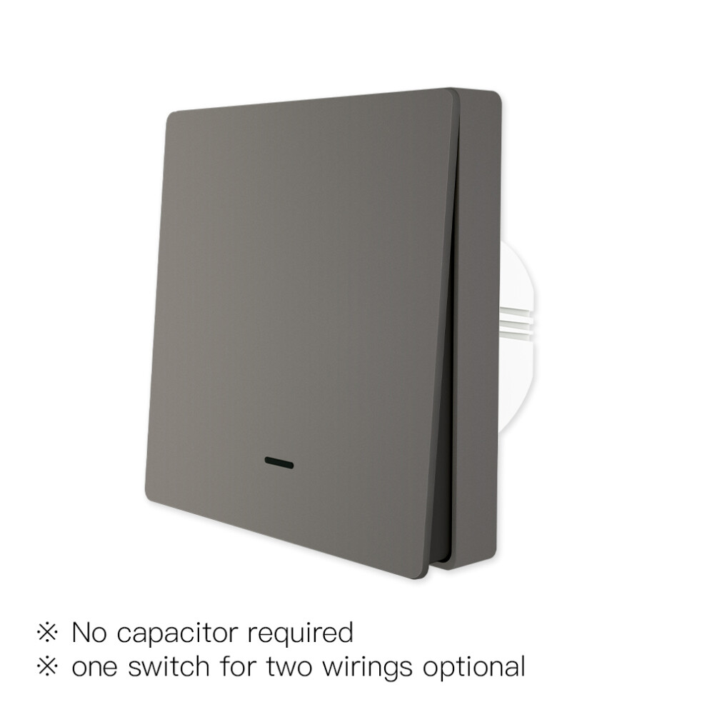 (??É«1Â·) Zigbee Smart Key Switch Mobile App Control Zigbee Graffiti Smart Switch Panel Single Zero Fire 320997800798