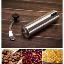 Portable Stainless Steel Manual Coffee Grinder Hand Crank Conical Burr Mill Tool