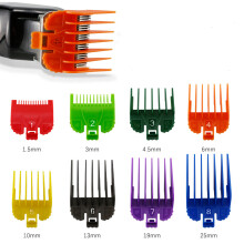 8PCS Hair Clipper Cutting Guides Guards Limit Combs Set For Wahl Attachment