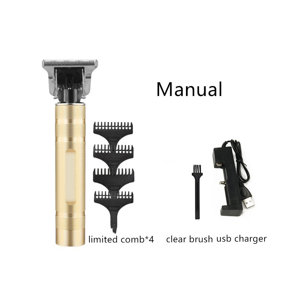 Golden (Golden) Men's Professional Electric Hair Trimmer Clipper Beard Razor Shaver Haircut Shaving Machine