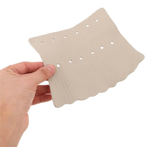 6Pcs Pool Table Corner Protectors with Grey-White Leather Pockets for Enhanced Billiard Stability 2
