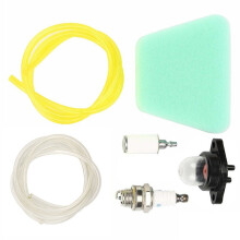 Air Fuel Filter Fuel Line Primer Bulb Spark Plug For Poulan Craftsman Chainsaw