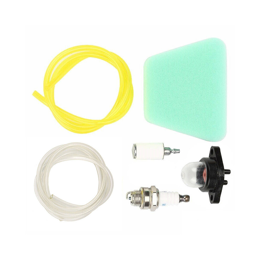 Air Fuel Filter Fuel Line Primer Bulb Spark Plug For Poulan Craftsman Chainsaw 320997799160
